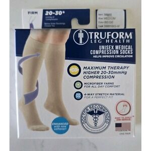 Truform Leg Health Compression Socks – Unisex, Firm Support (20-30 mmHg) 38865